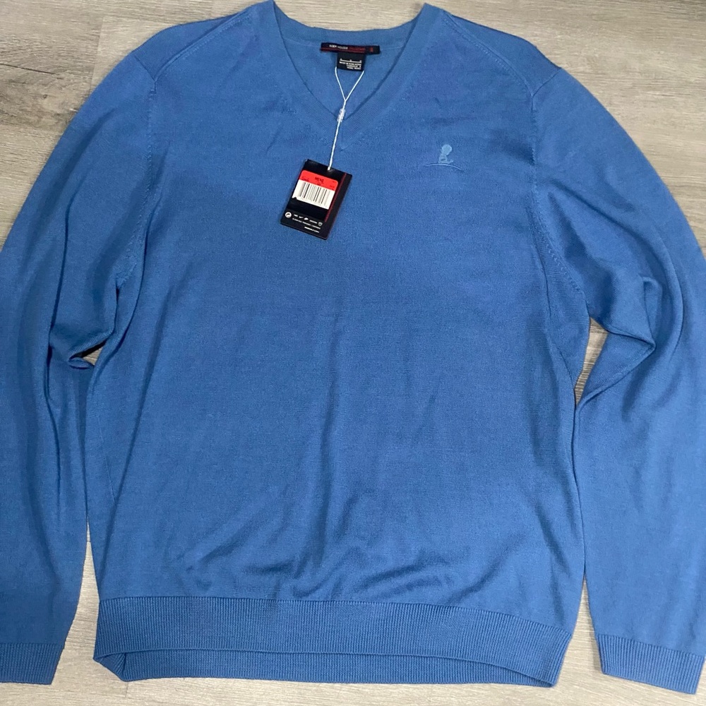 Blue sweater Tiger Woods Collection